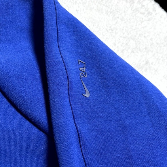 Nike Dri Fit 24.7 Sweatsuit Mens Medium Blue Impossibly Soft Loose Fit Training - Picture 3 of 7